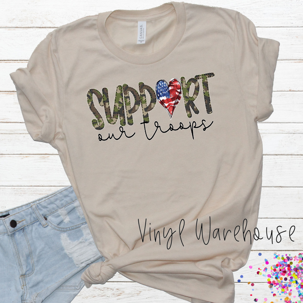 Support Our Troops - Screen Print