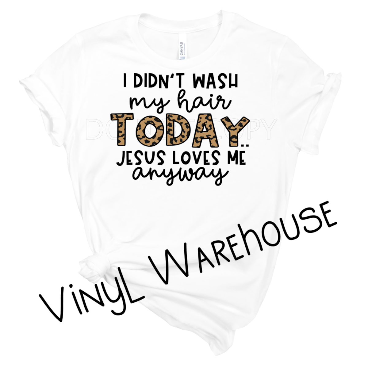 Didn't Wash My Hair - Screen Print