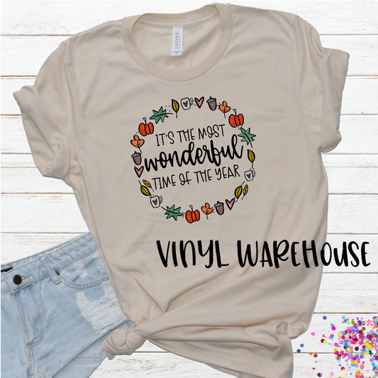 Most Wonderful Time Of The Year - Screen Print