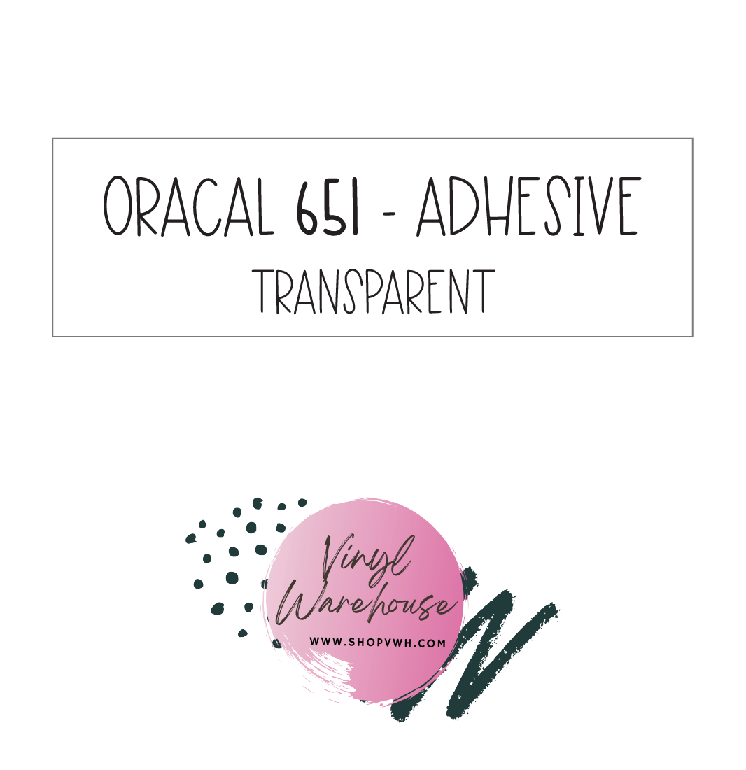 Oracal 651 - 000 Transparent Clear