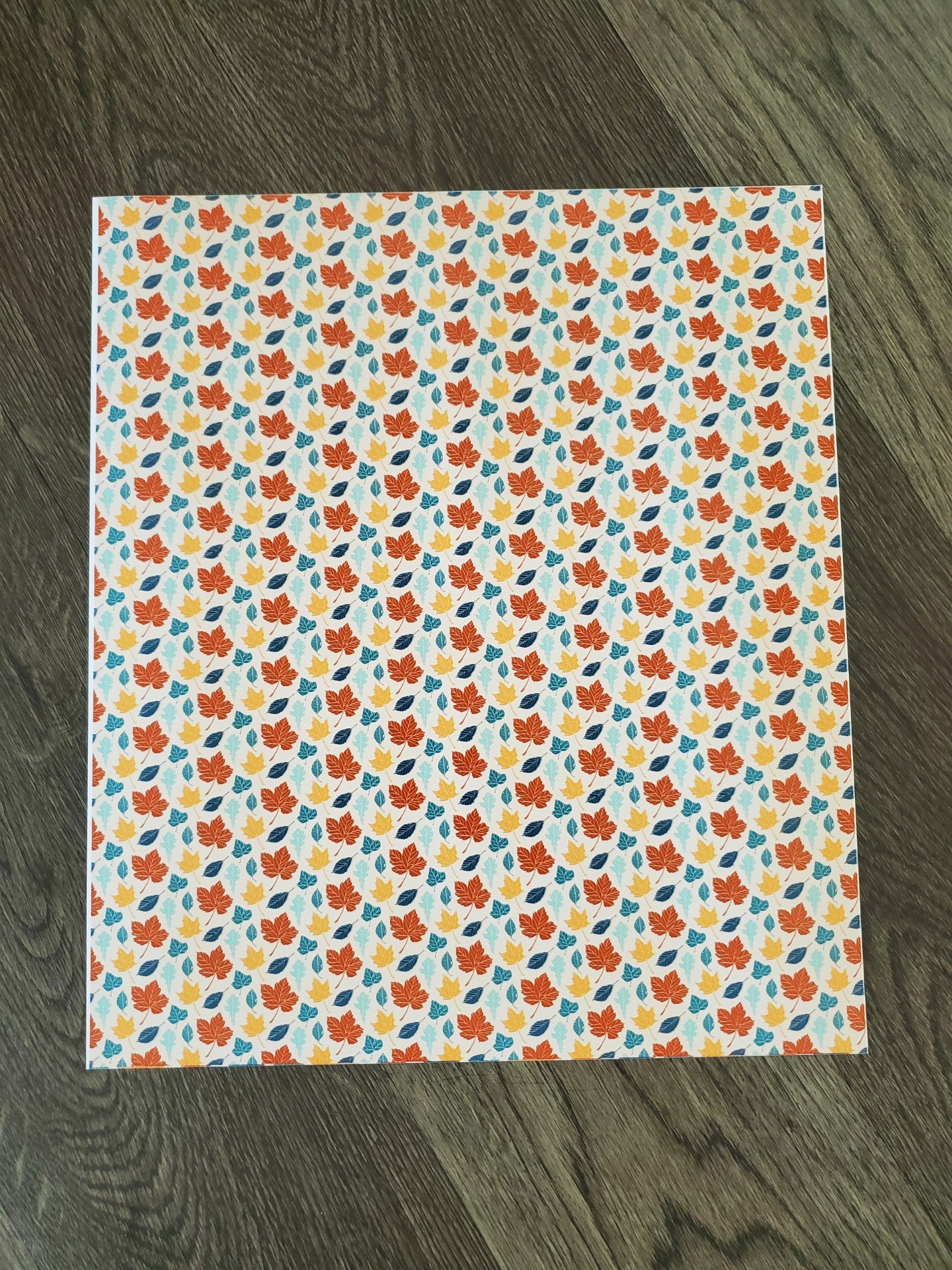 Autumn Plaids - Printed Adhesive