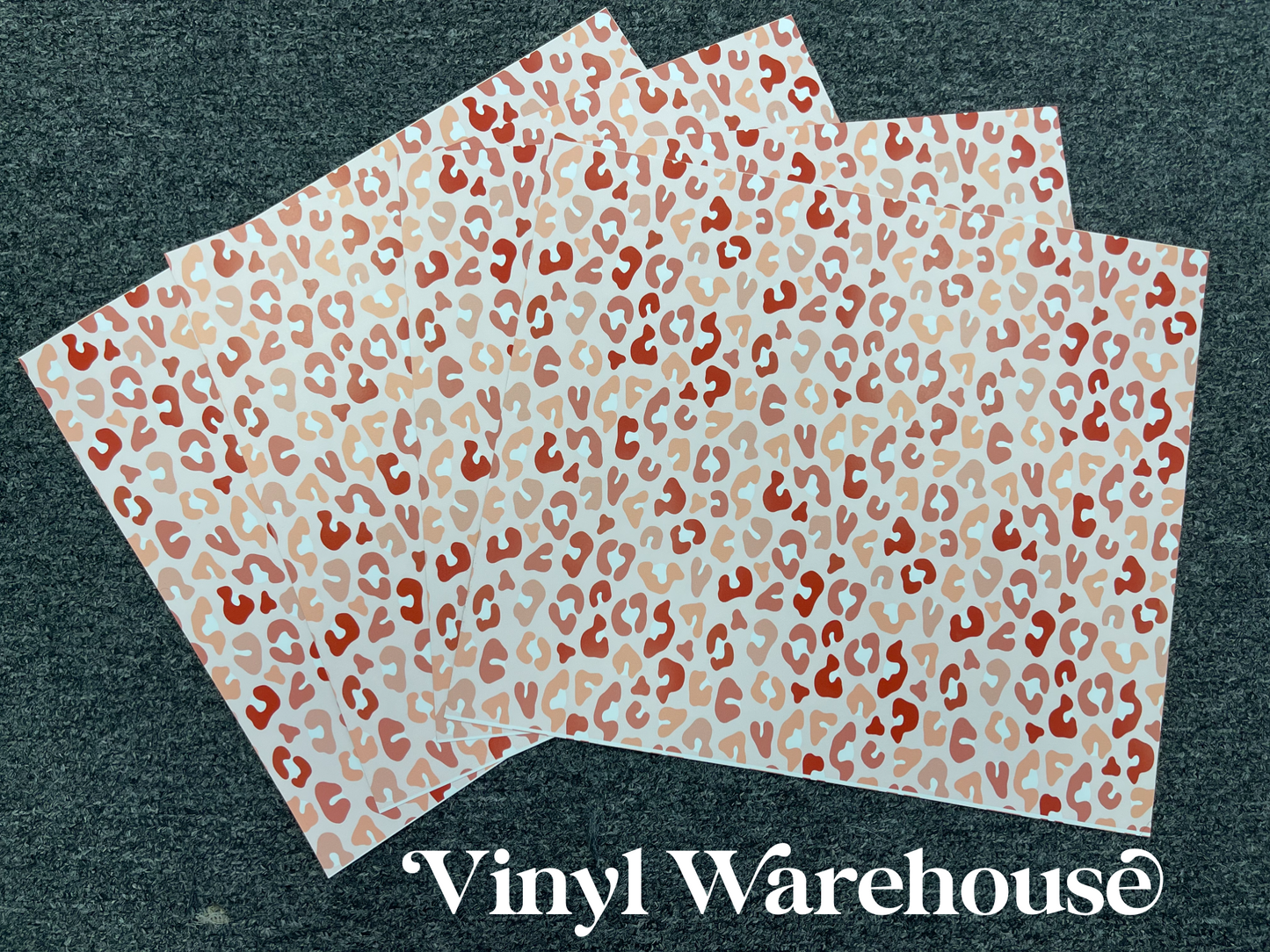 Holiday Inspired Leopard - Printed HTV