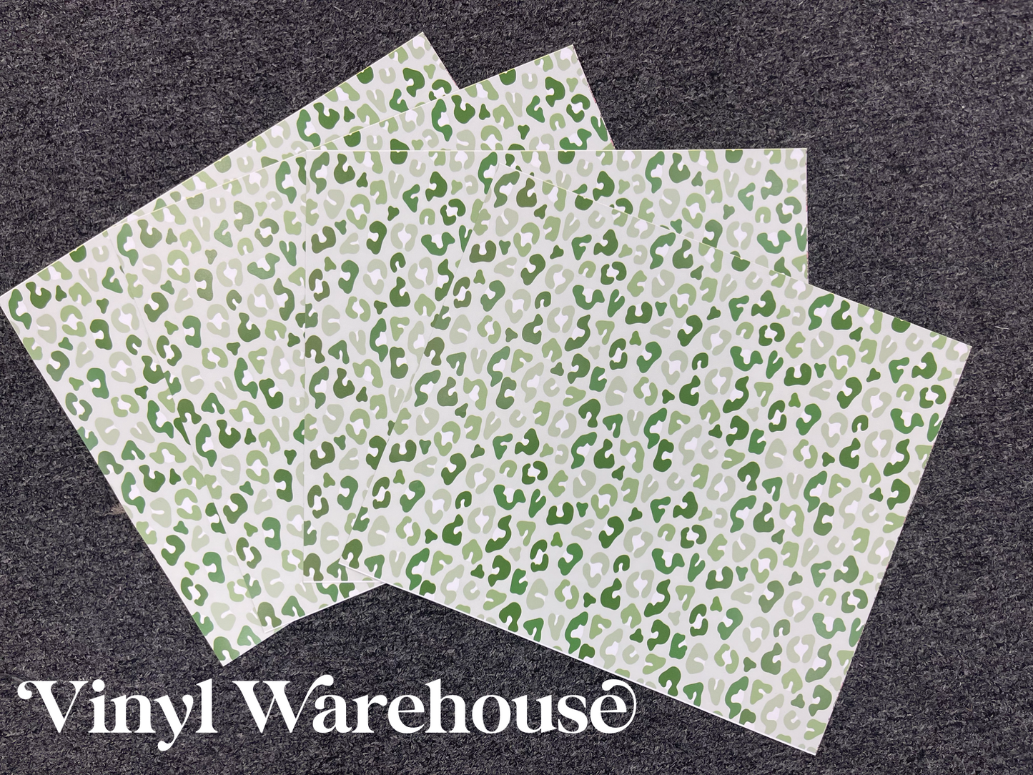 Holiday Inspired Leopard - Printed HTV