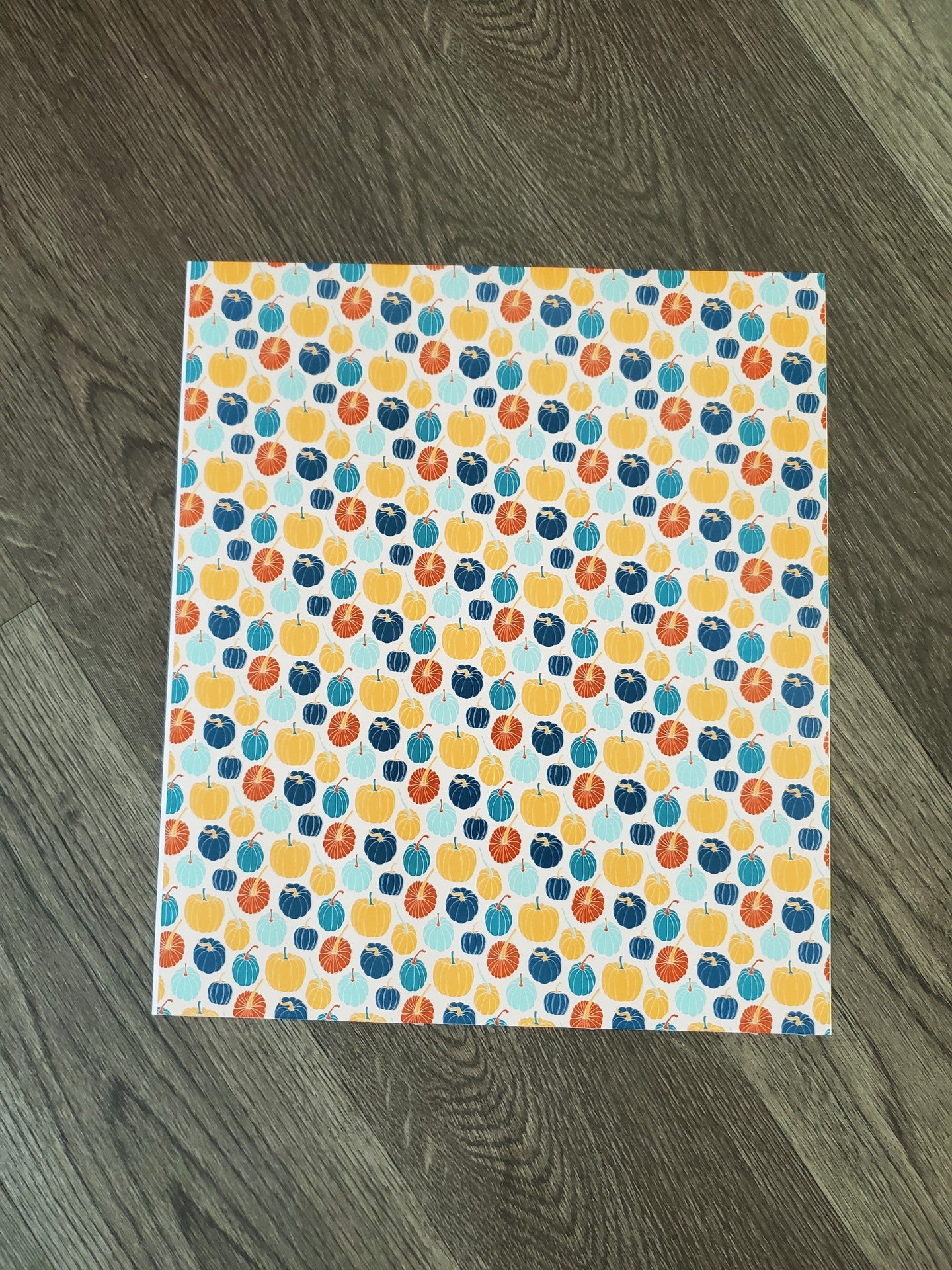 Autumn Plaids - Printed Adhesive