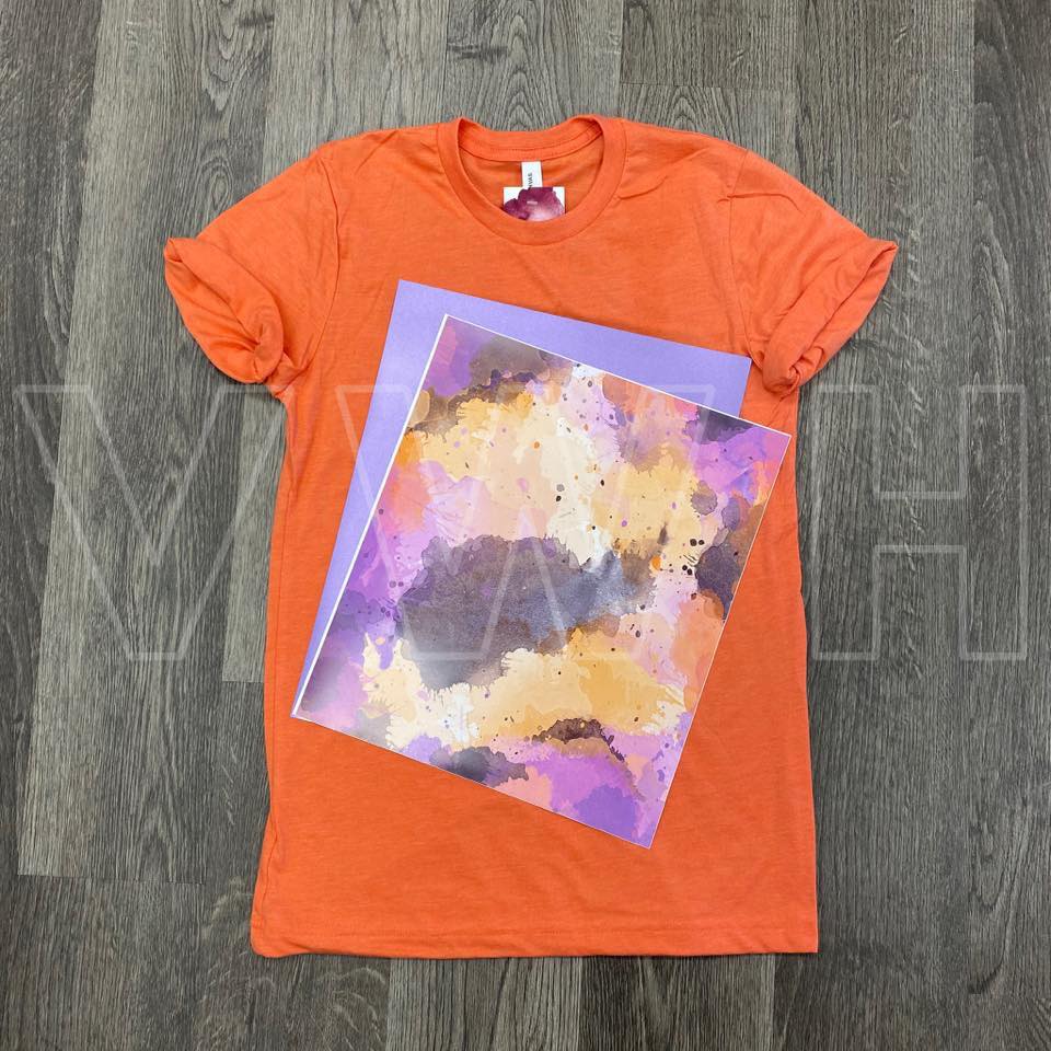 Halloween Watercolor - Printed HTV