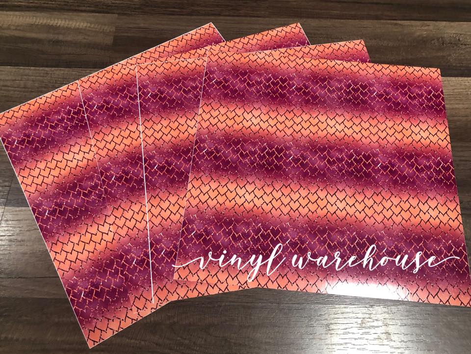 Dragon Scales - Printed HTV