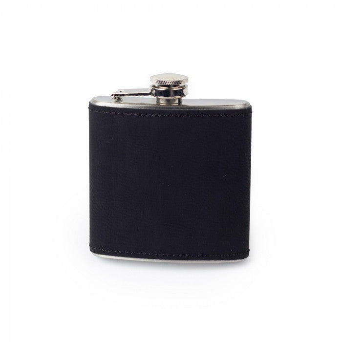 Saddle Leather Blank - 6oz Flask