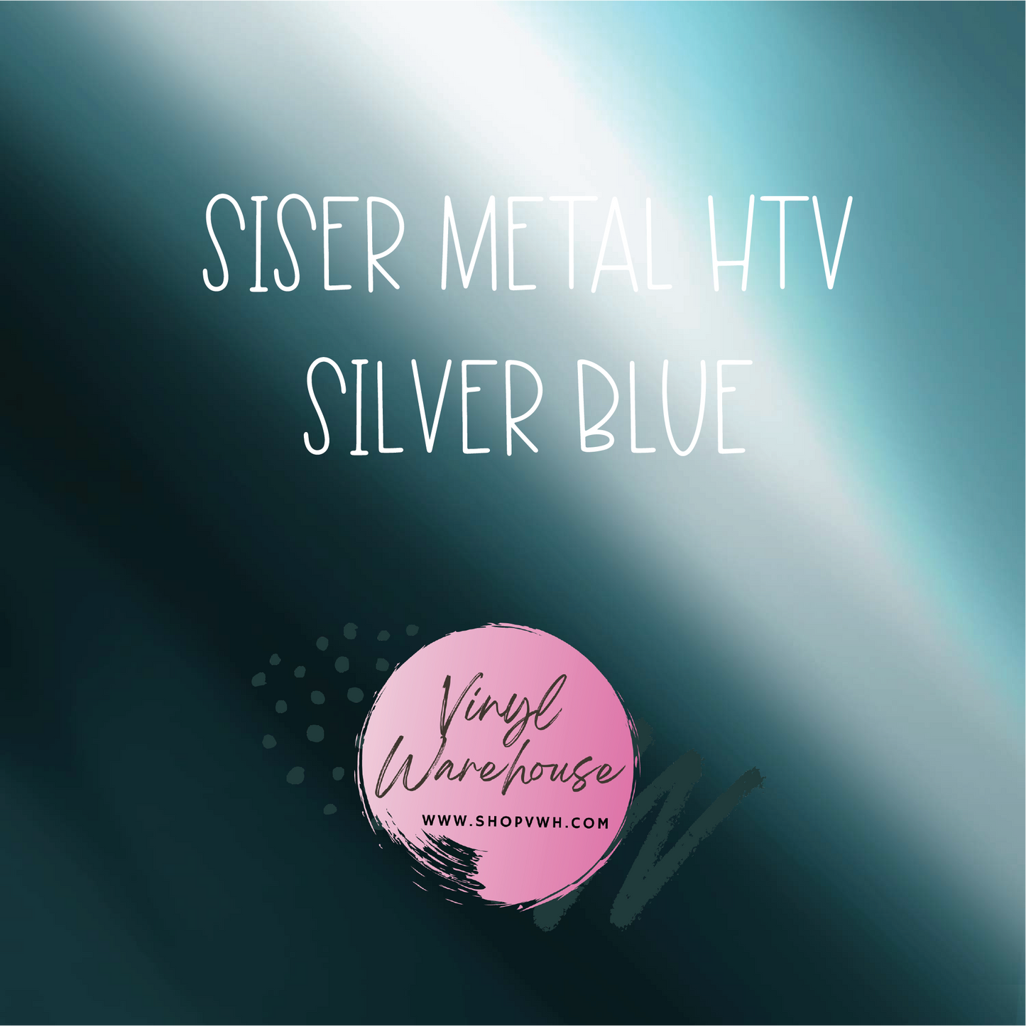 Siser Metal HTV - Silver Blue