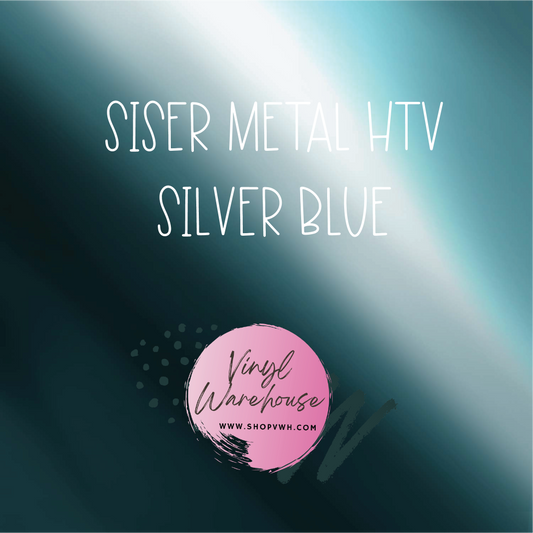 Siser Metal HTV - Silver Blue