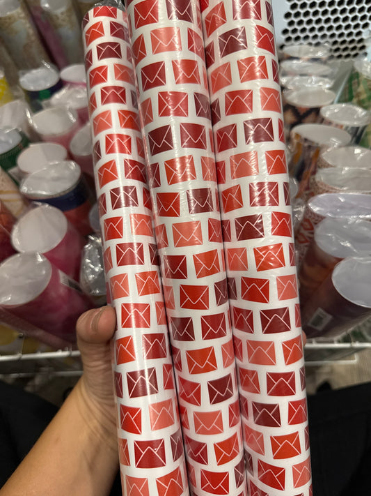 Valentine letters - printed HTV