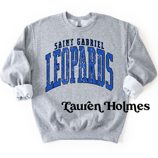 Varsity Saint Gabriel Leopards - Spirit Wear Sweatshirt