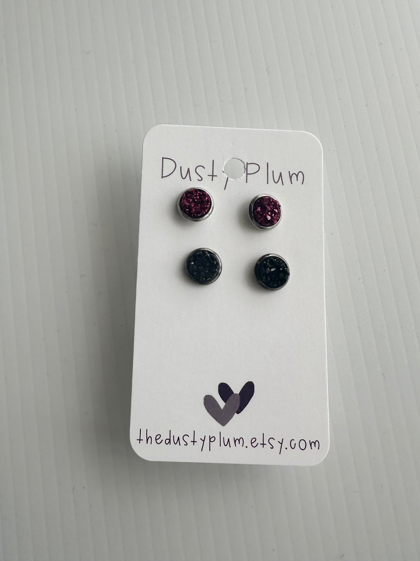 Druzy Studs - Small (2 Pack)