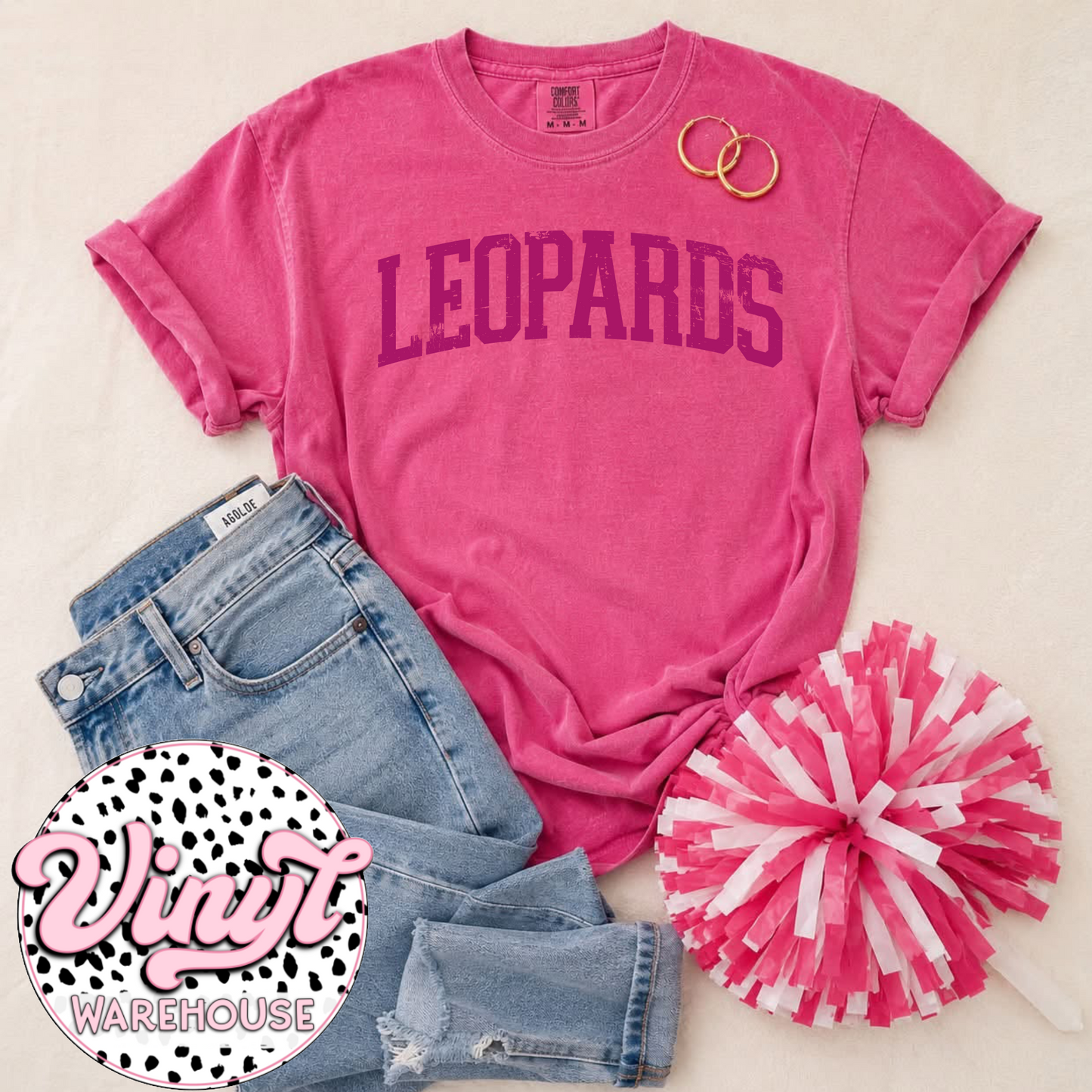 Pink Out Leopards  - Spirit Wear