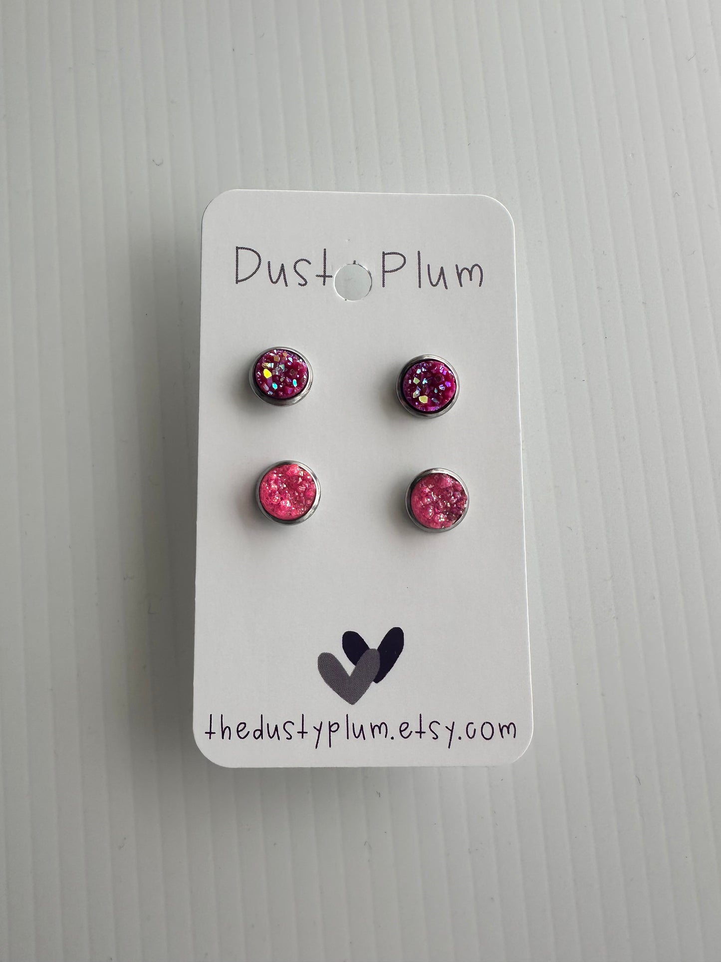 Druzy Studs - Small (2 Pack)