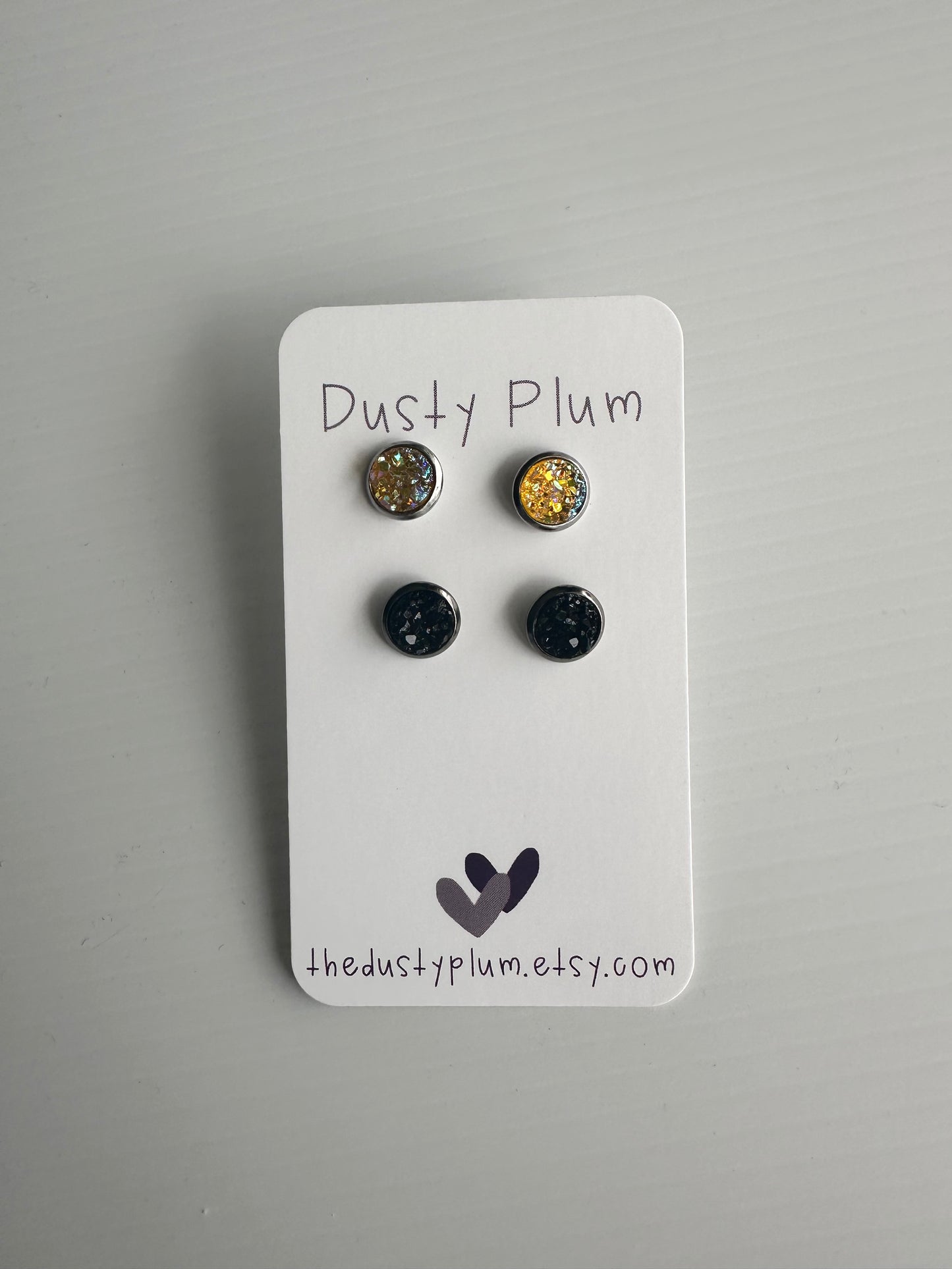 Druzy Studs - Small (2 Pack)