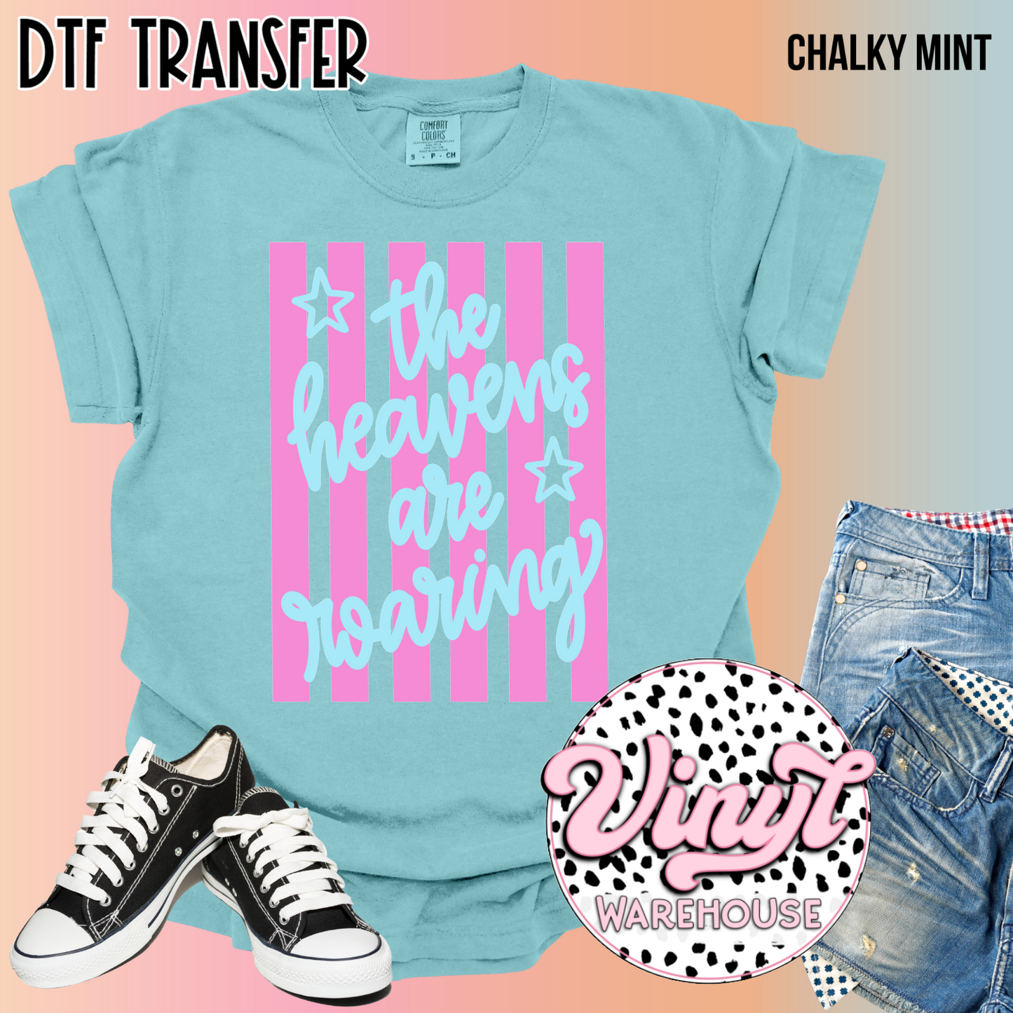 The Heavens Are Roaring - DTF Print