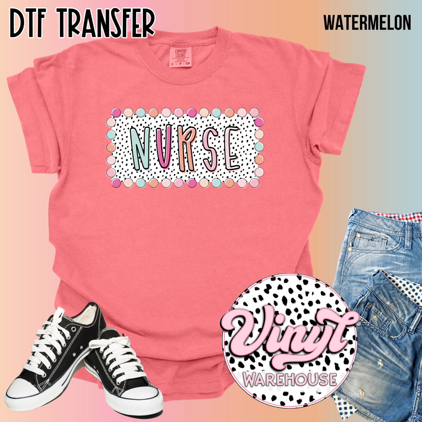 Nurse - DTF Print