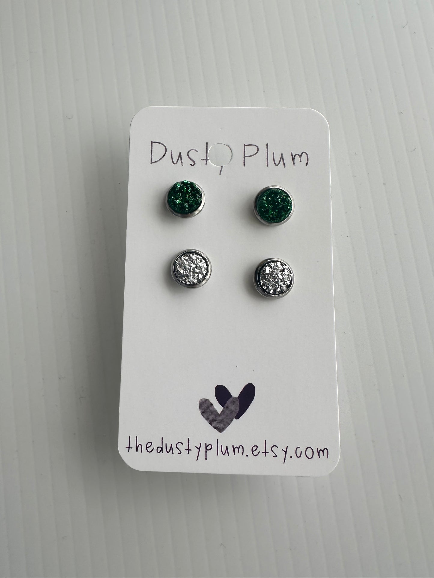 Druzy Studs - Small (2 Pack)