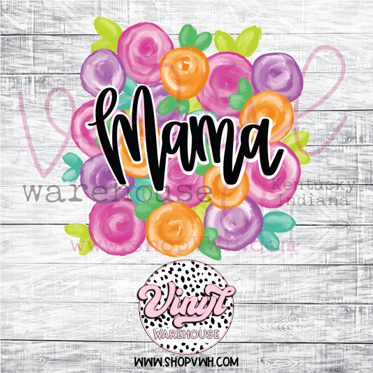 Floral Mother's Day - Heat Transfer Print