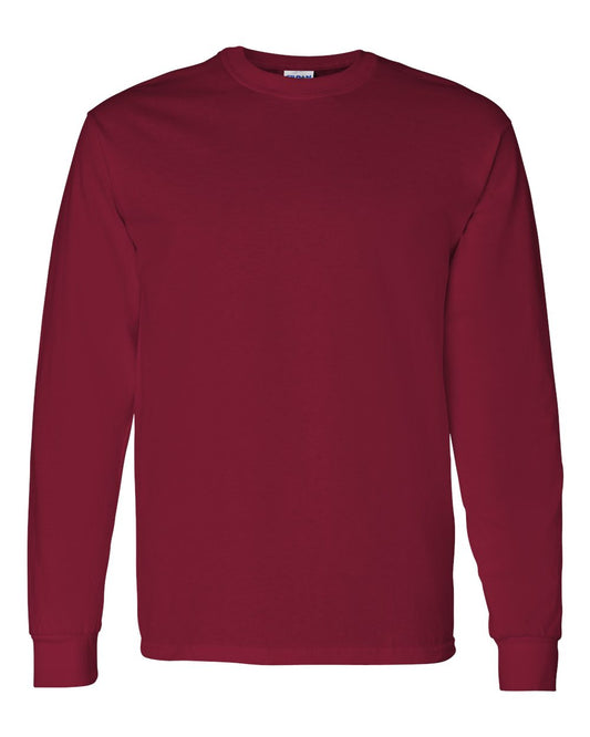 Gildan Adult Long Sleeve - Cardinal Red