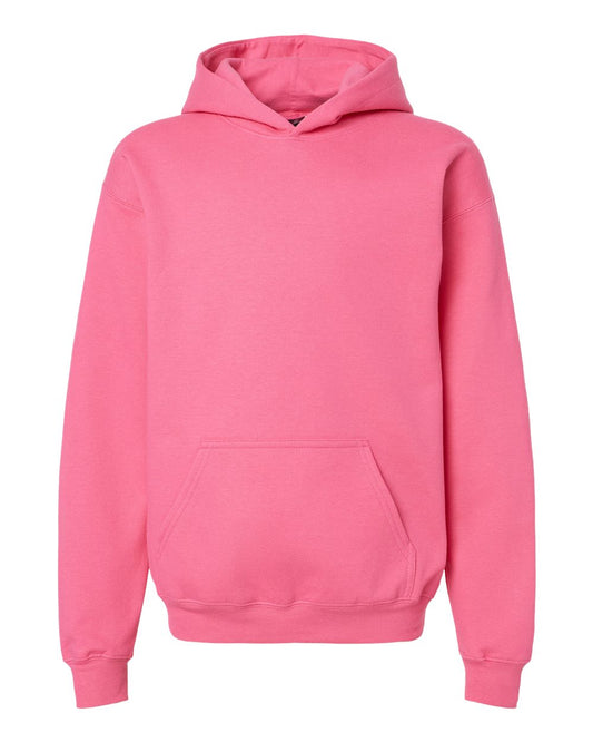 Gildan Softstyle® Youth Midweight Hooded Sweatshirt  - Pink Lemonade