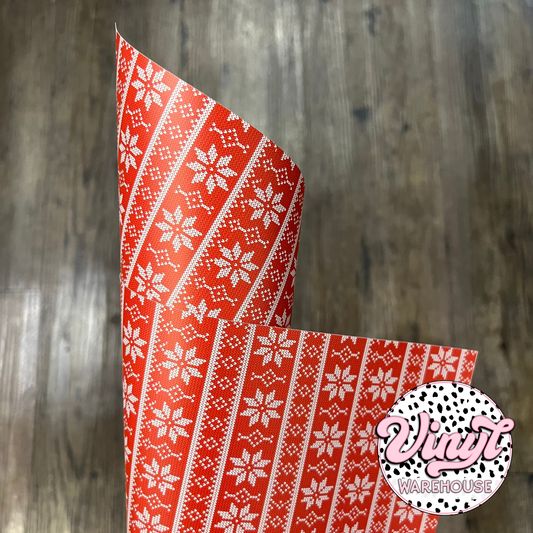 Printed Puff HTV - Christmas Sweater