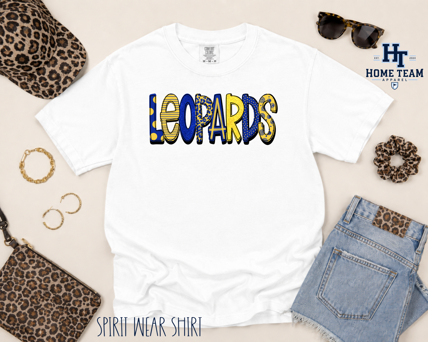 Leopards Doodle - Spirit Wear