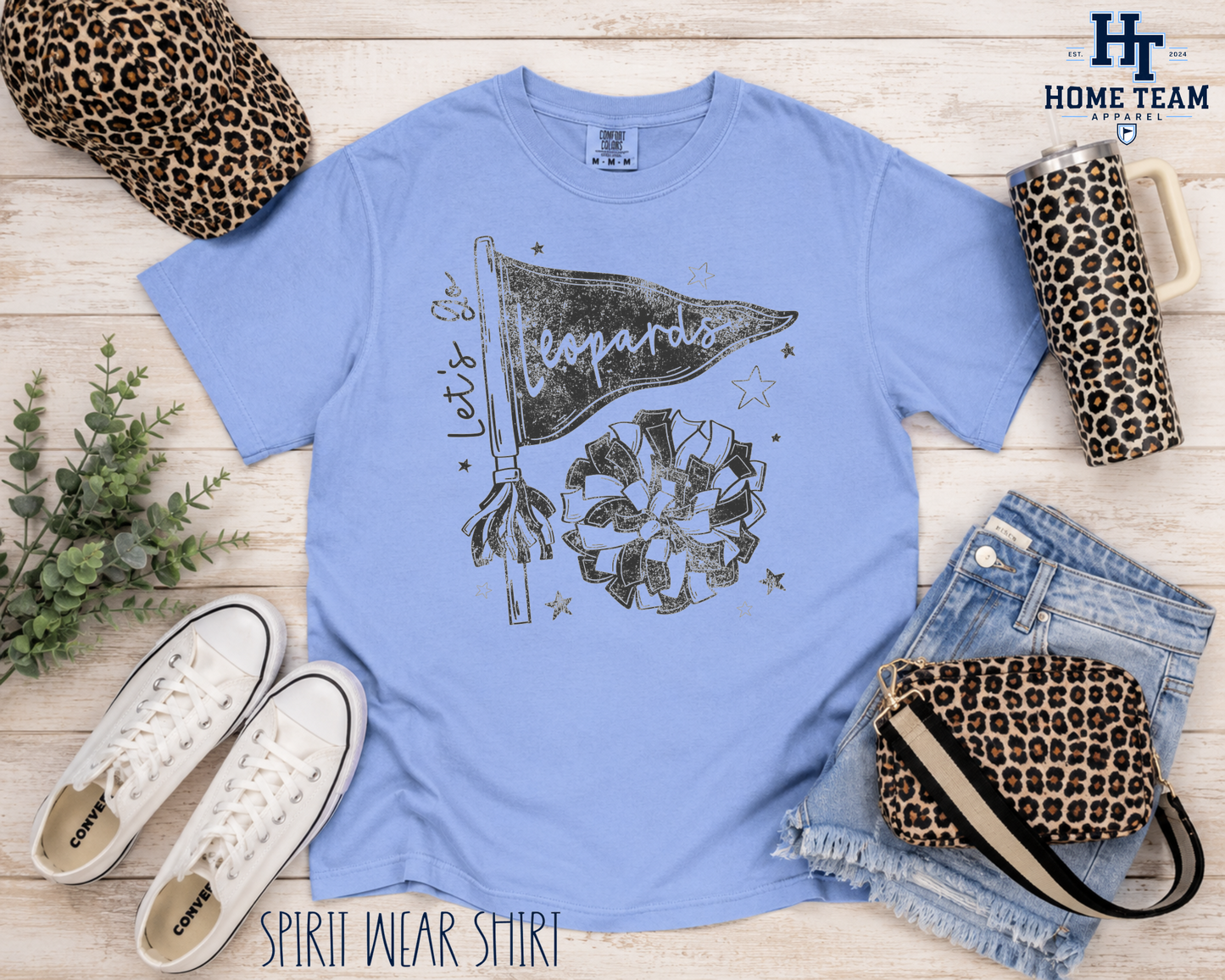 Leopard Cheer - Spirit Wear