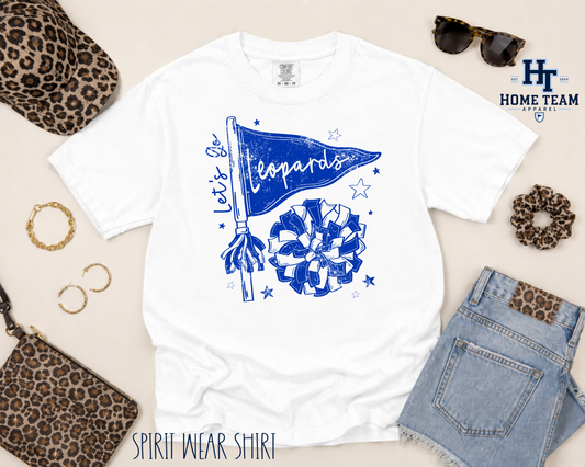 Leopard Cheer - Spirit Wear