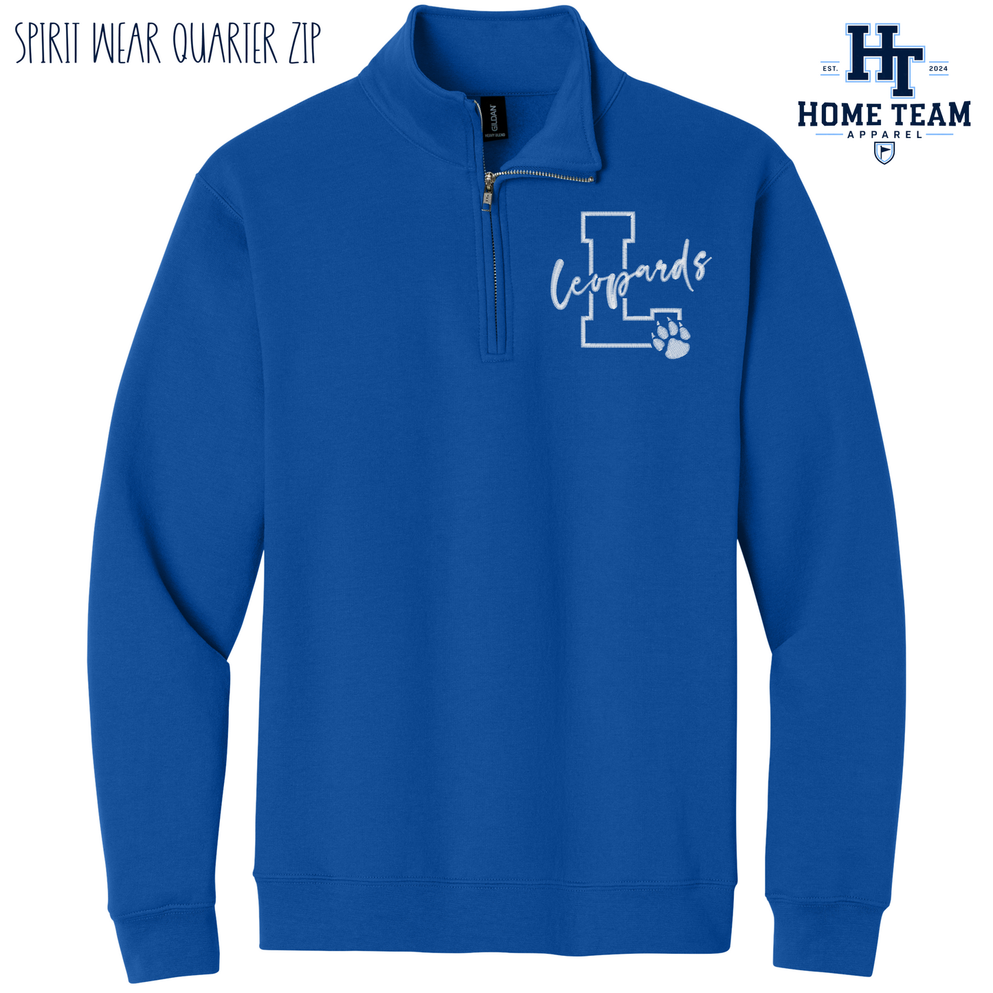 Leopards Quarter Zip - Spirit Wear