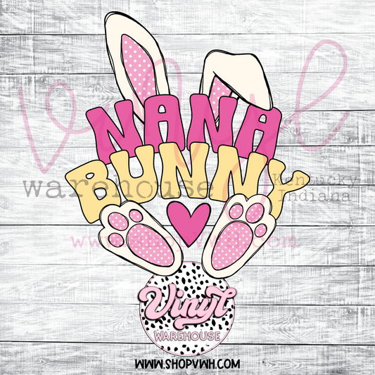 Nana Bunny - Heat Transfer Print