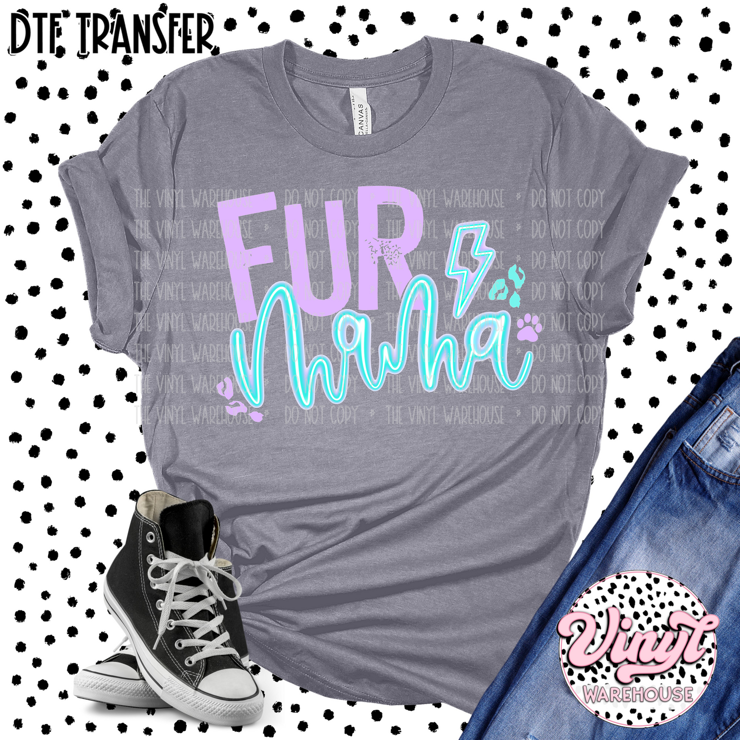 Lightning Mamas - DTF Print