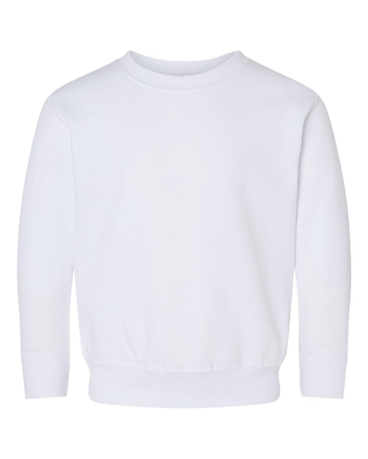 Rabbit Skins Toddler Fleece Sweatshirt - White