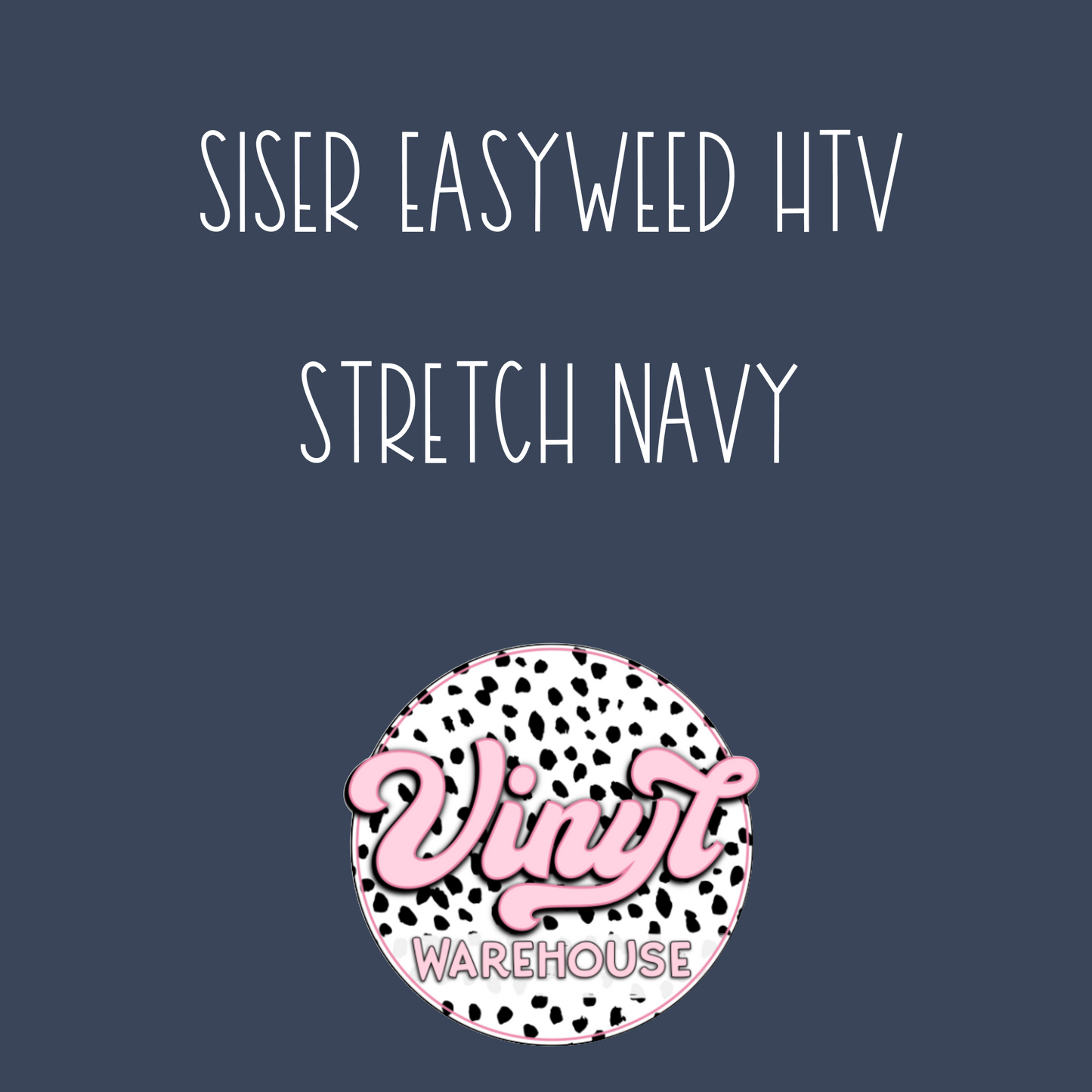 Siser EasyWeed HTV - Stretch Navy
