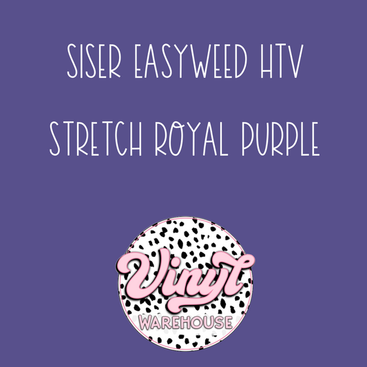 Siser EasyWeed HTV - Stretch Royal Purple