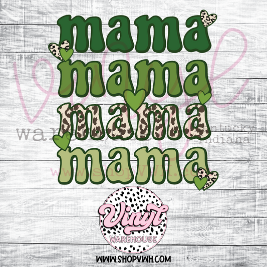 St Patty Mama - Heat Transfer Print