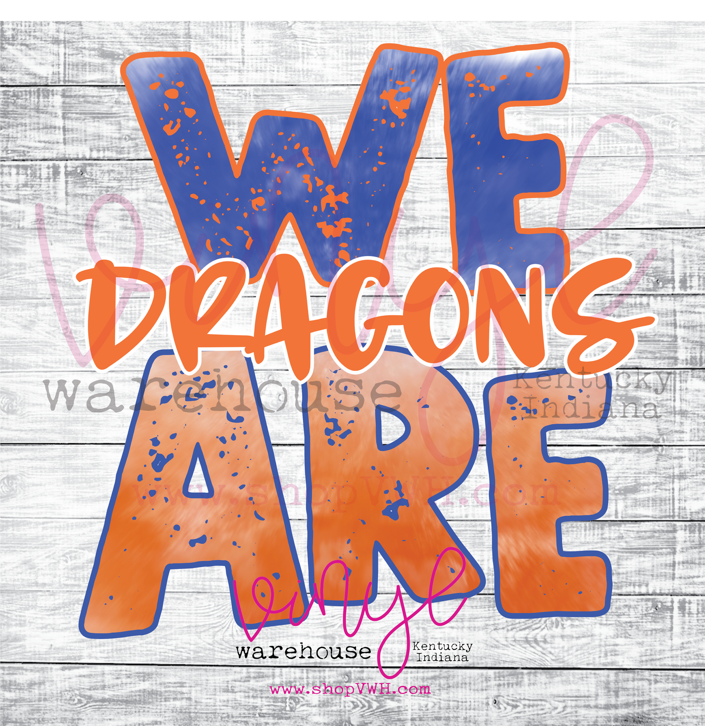 We Are Dragons - Heat Transfer Print