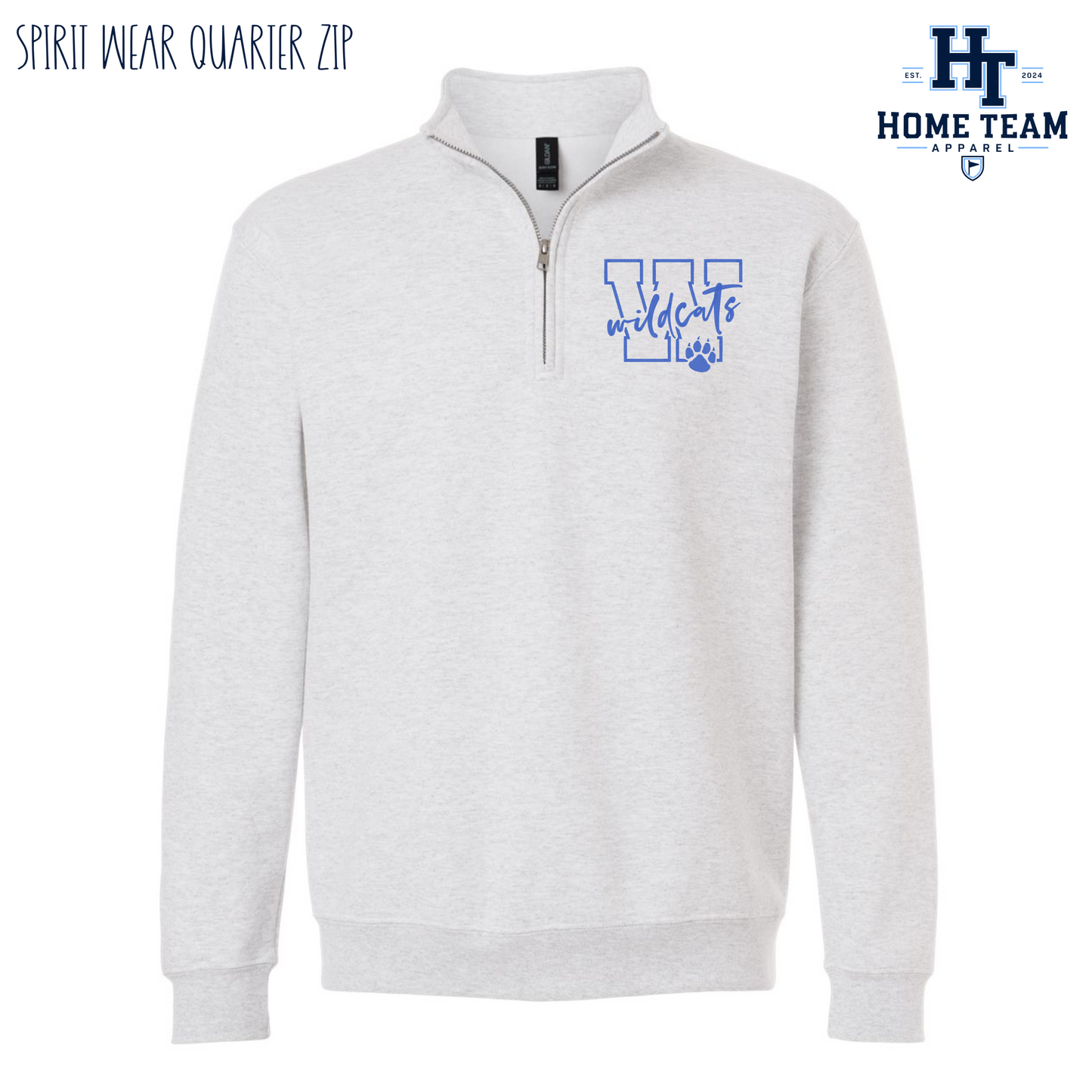 Wildcats Quarter Zip - Spirit Wear