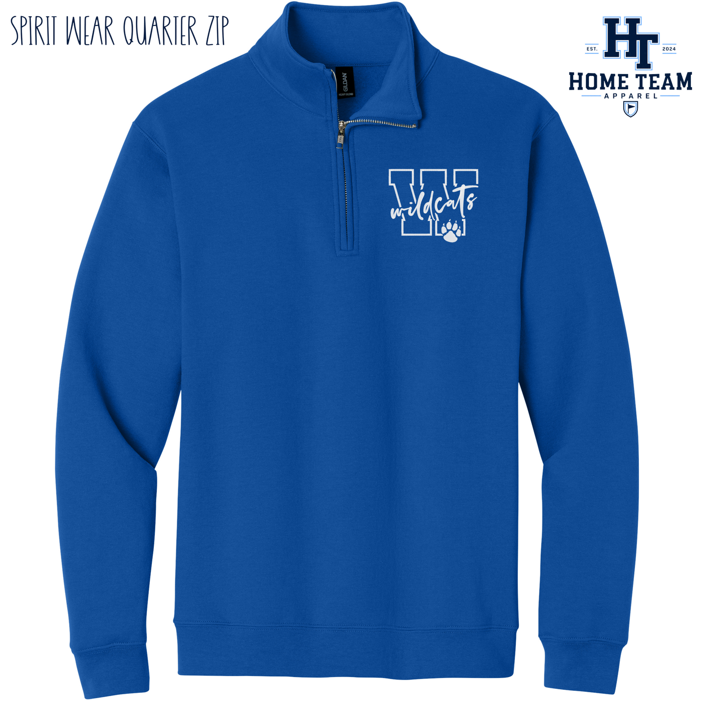 Wildcats Quarter Zip - Spirit Wear