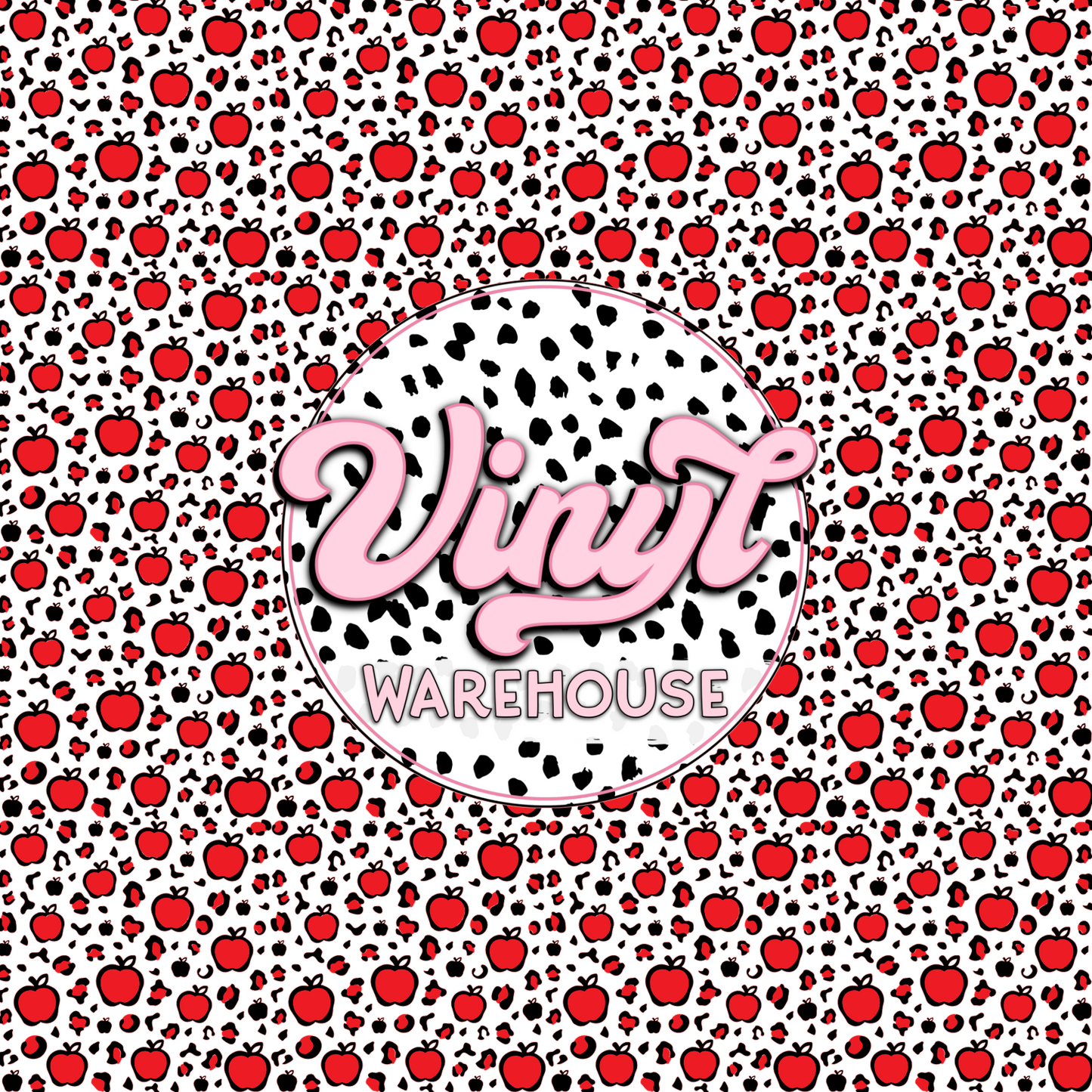 Apple Leopard - Printed Adhesive