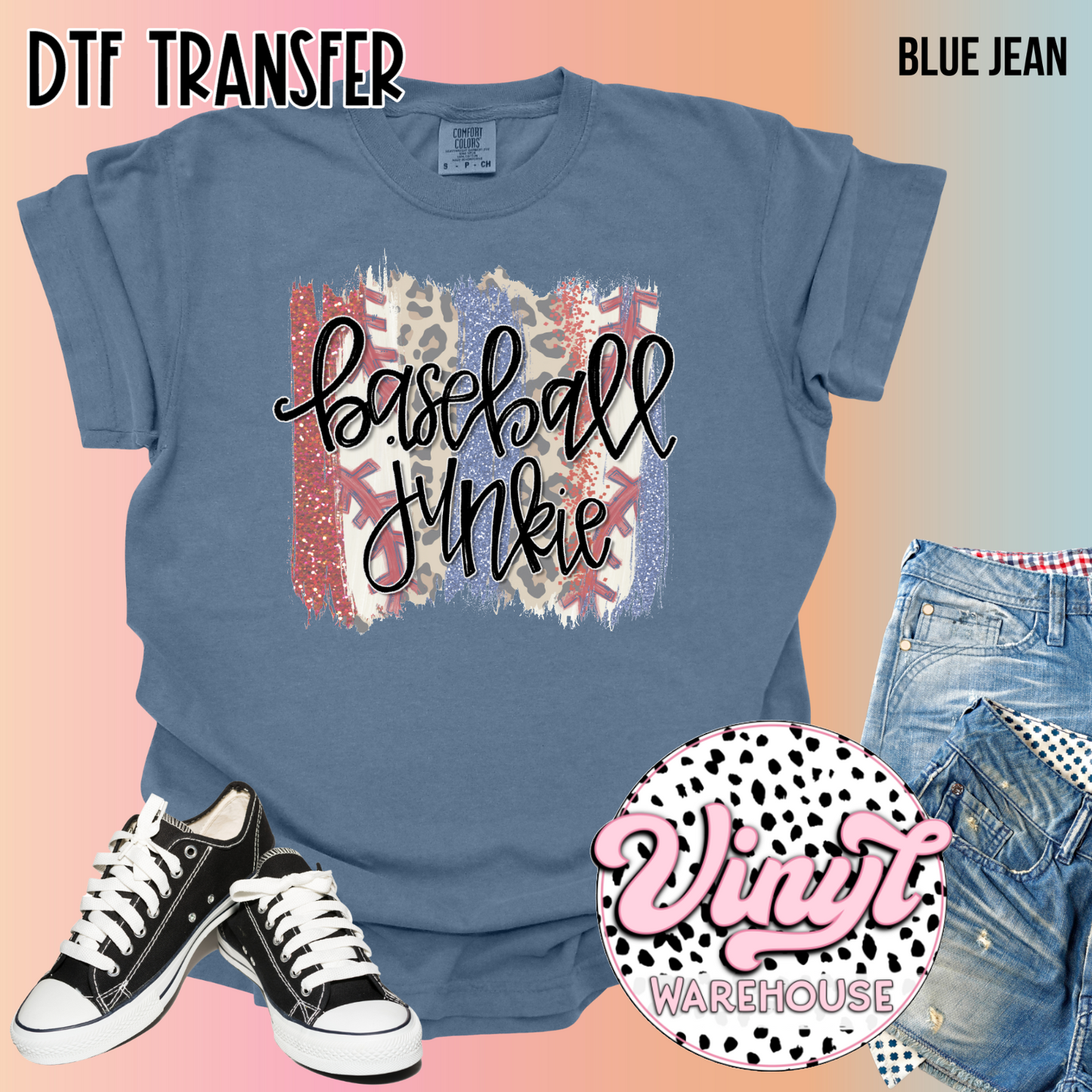 Baseball Junkie - DTF Print