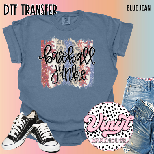 Baseball Junkie - DTF Print