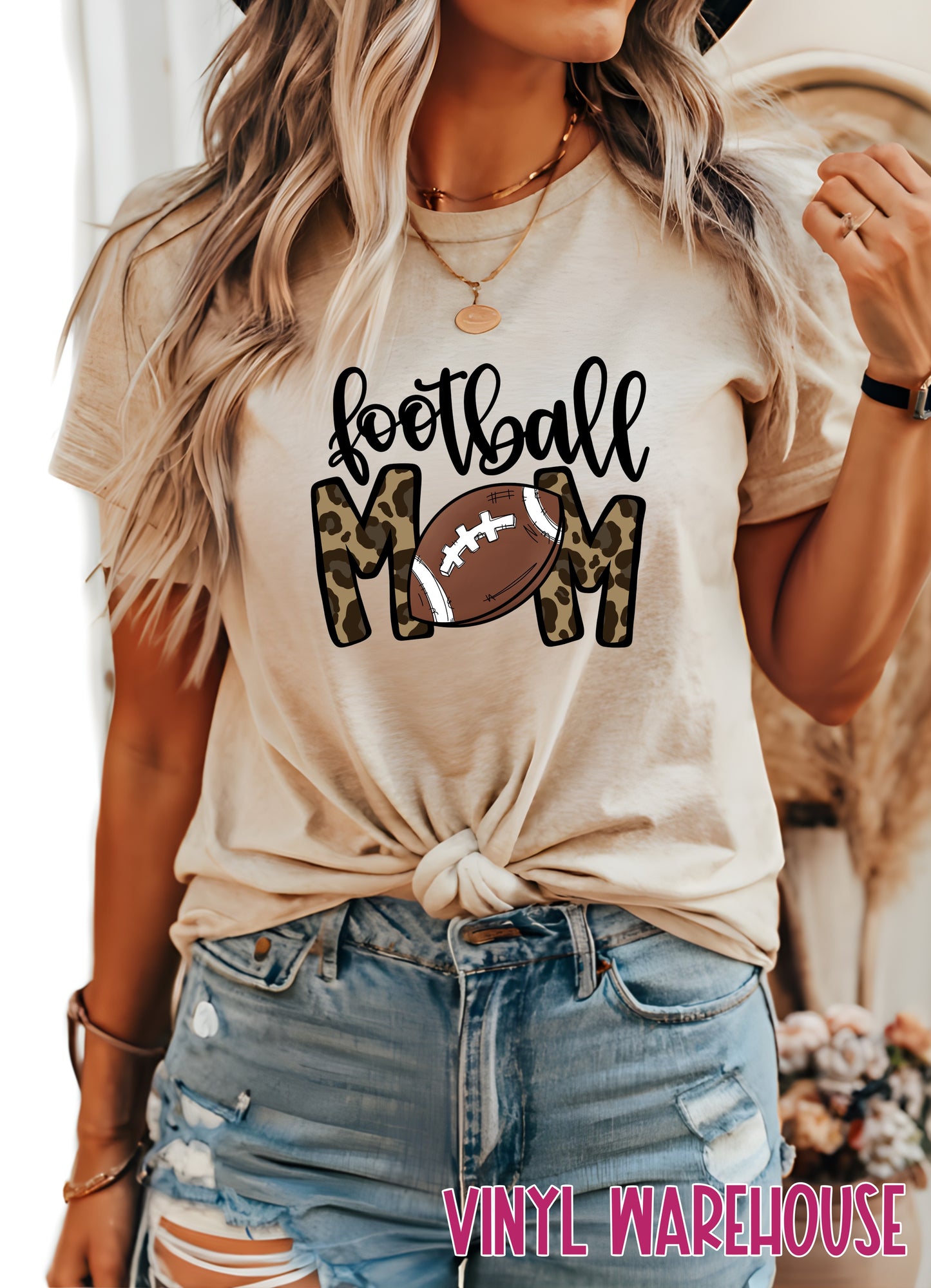 Football Mom - Screen Print