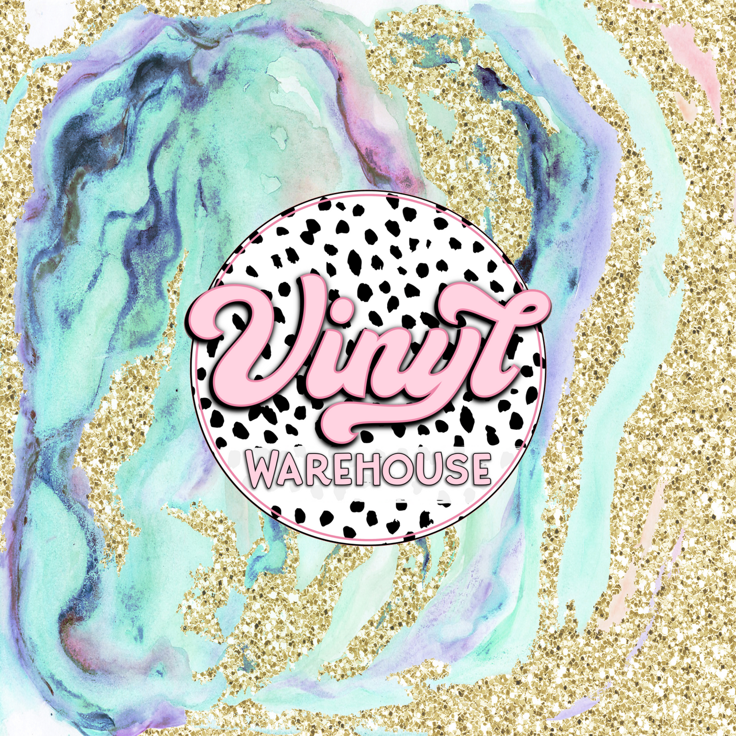 Geode & Glitter - Printed HTV