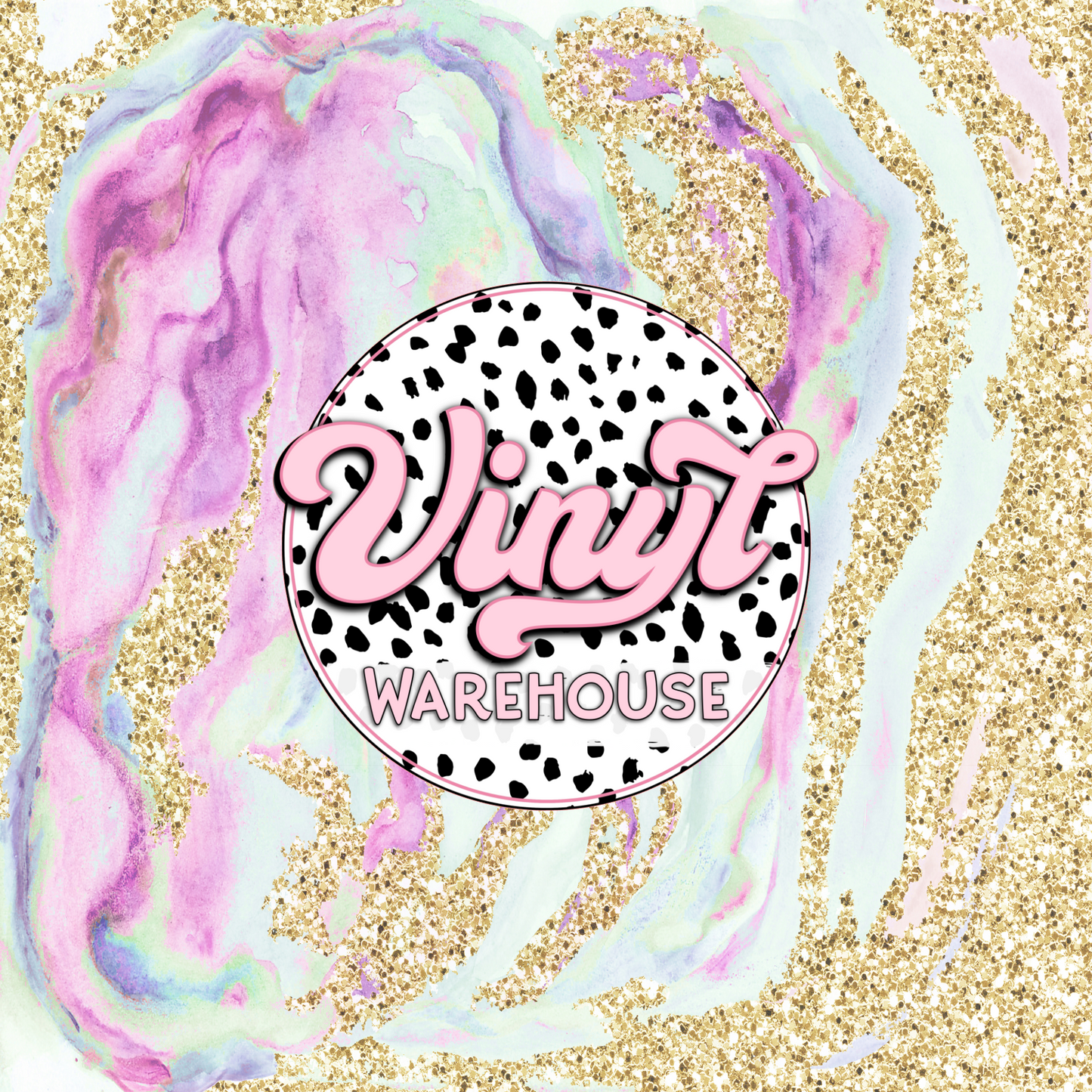Geode & Glitter - Printed HTV
