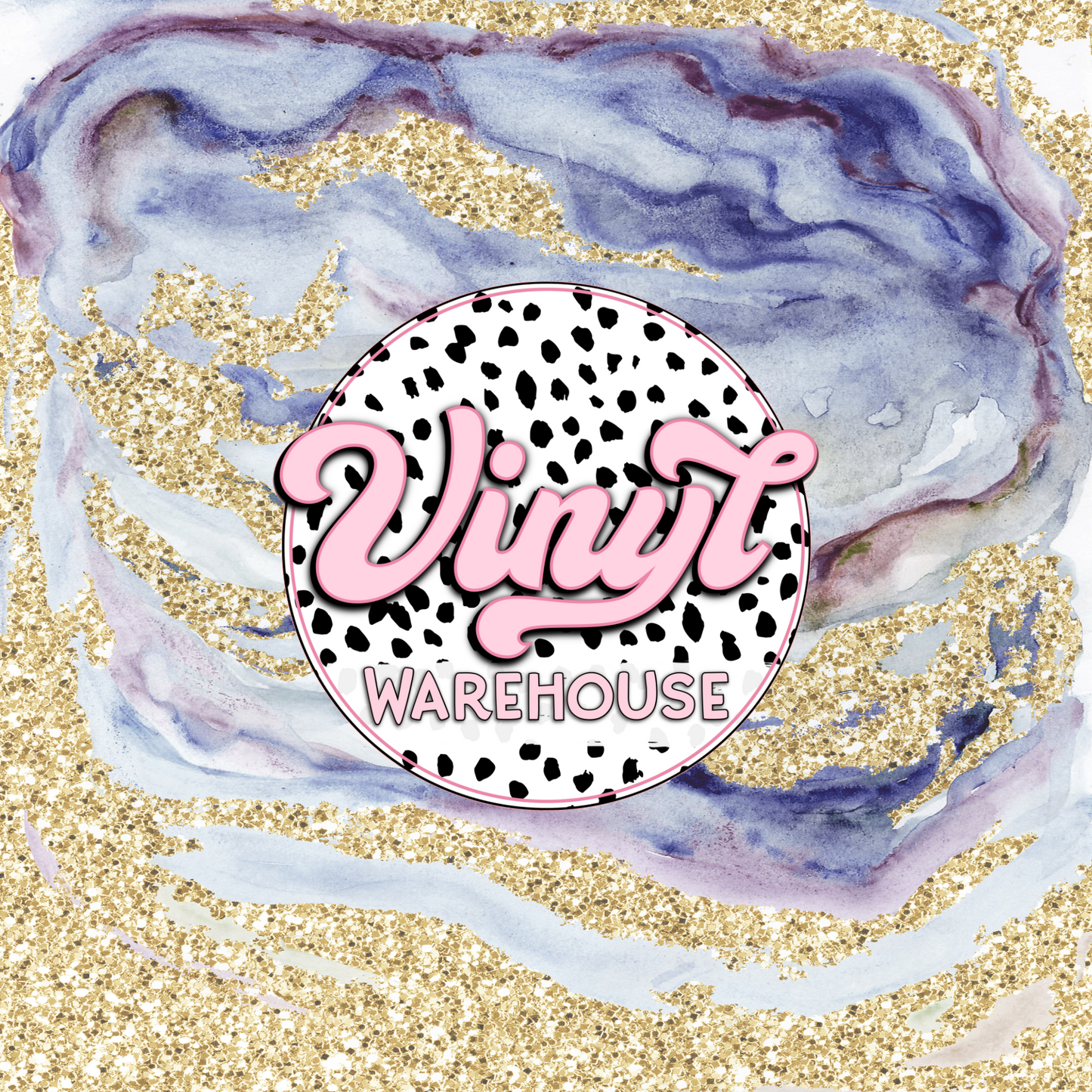 Geode & Glitter - Printed HTV