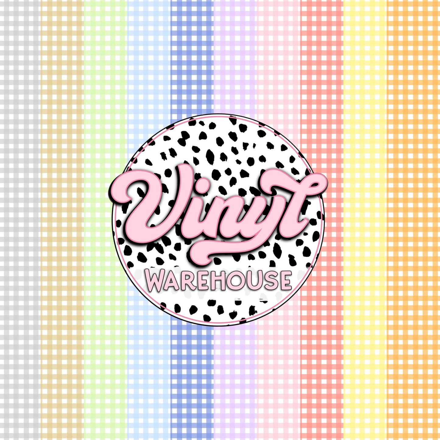 Gingham - Printed HTV