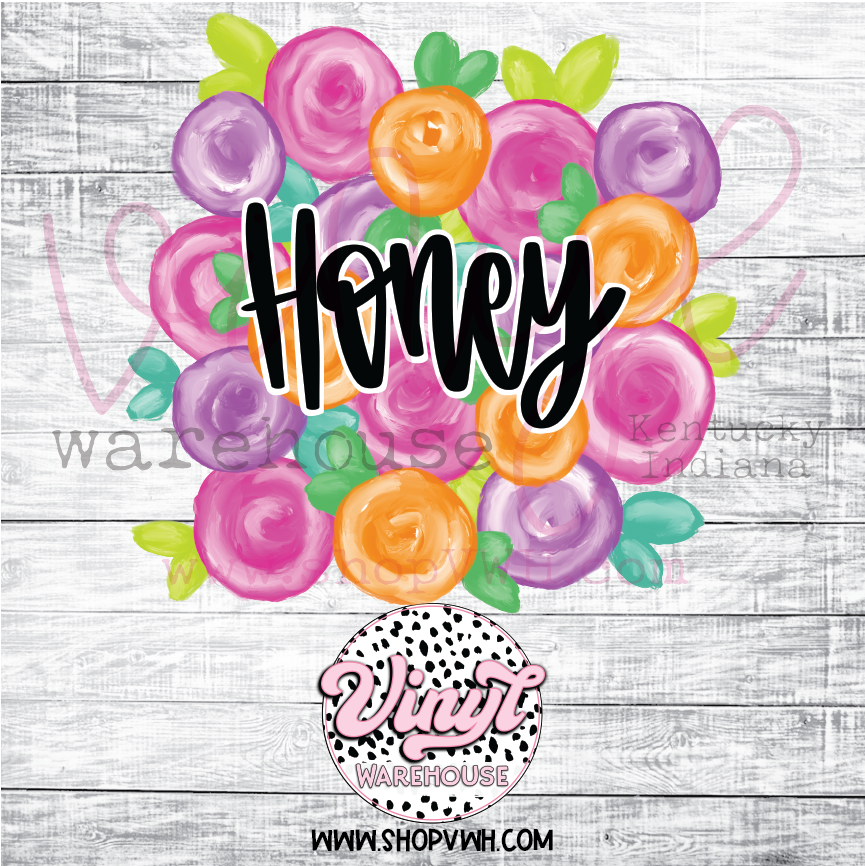 Floral Mother's Day - Heat Transfer Print