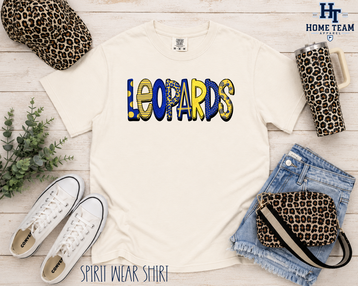 Leopards Doodle - Spirit Wear