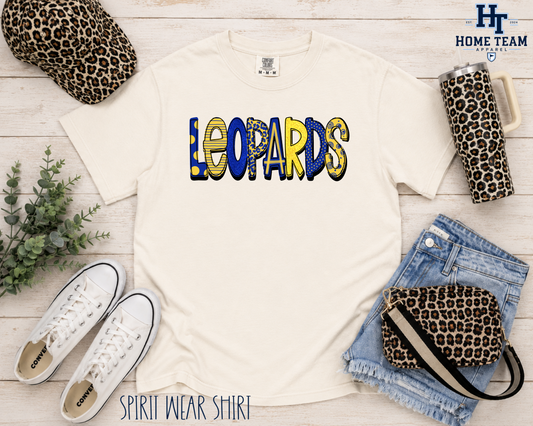 Leopards Doodle - Spirit Wear